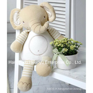Factory Supply Organic Fabric Soft Baby Peluche Toy